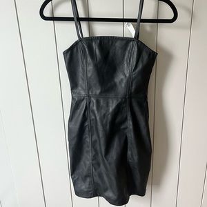 H&M Leather Dress